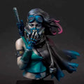 1/10 Desert Fox, Ninja woman, Female warrior, Resin Model figure Bust, GK, Unassembled and unpainted kit