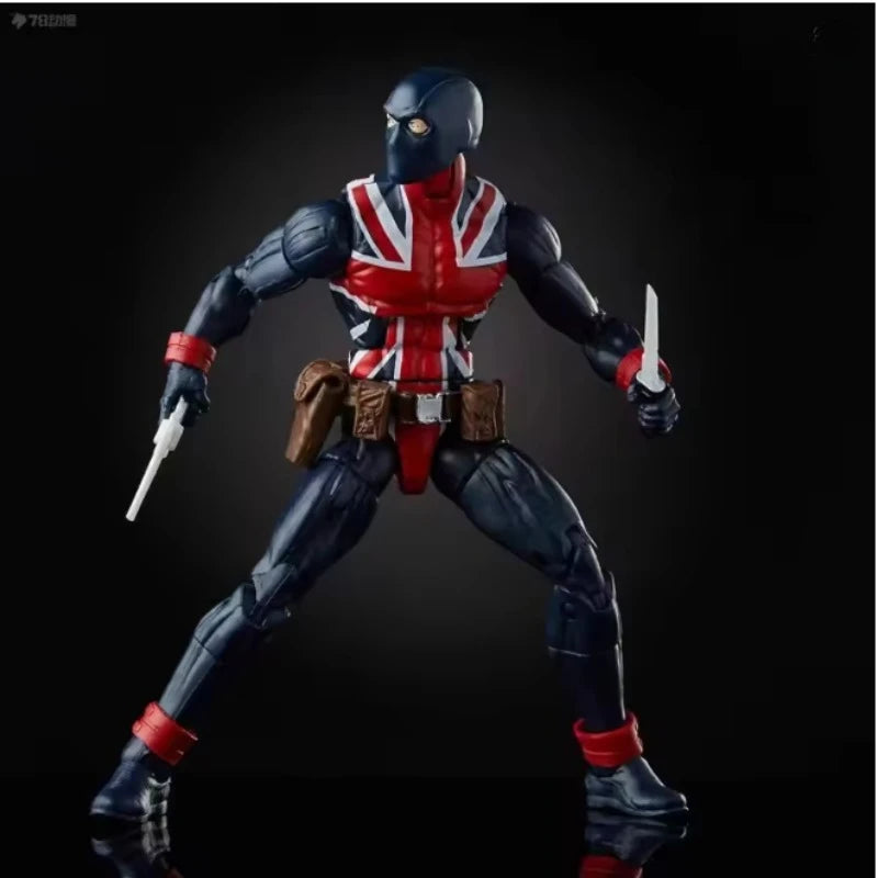 New Original Hasbro Marvel Legends Series Union Jack Action Figure Toys Gift Model