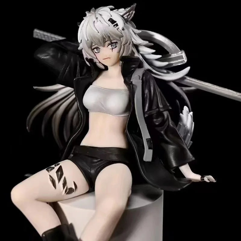 15Cm Furyu Arknights Figure Amiya Lappland Noodle Stopper  PVC Anime Kawaii Action Figures Collection Model Statue Kid ToyGifts