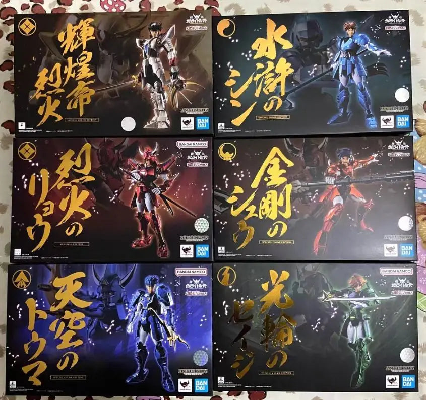 Original in Stock Sentinel Yoroiden Samurai Troopers Ronin Blaze Flame God Anime Figure Collection Model Dolls Action Figure