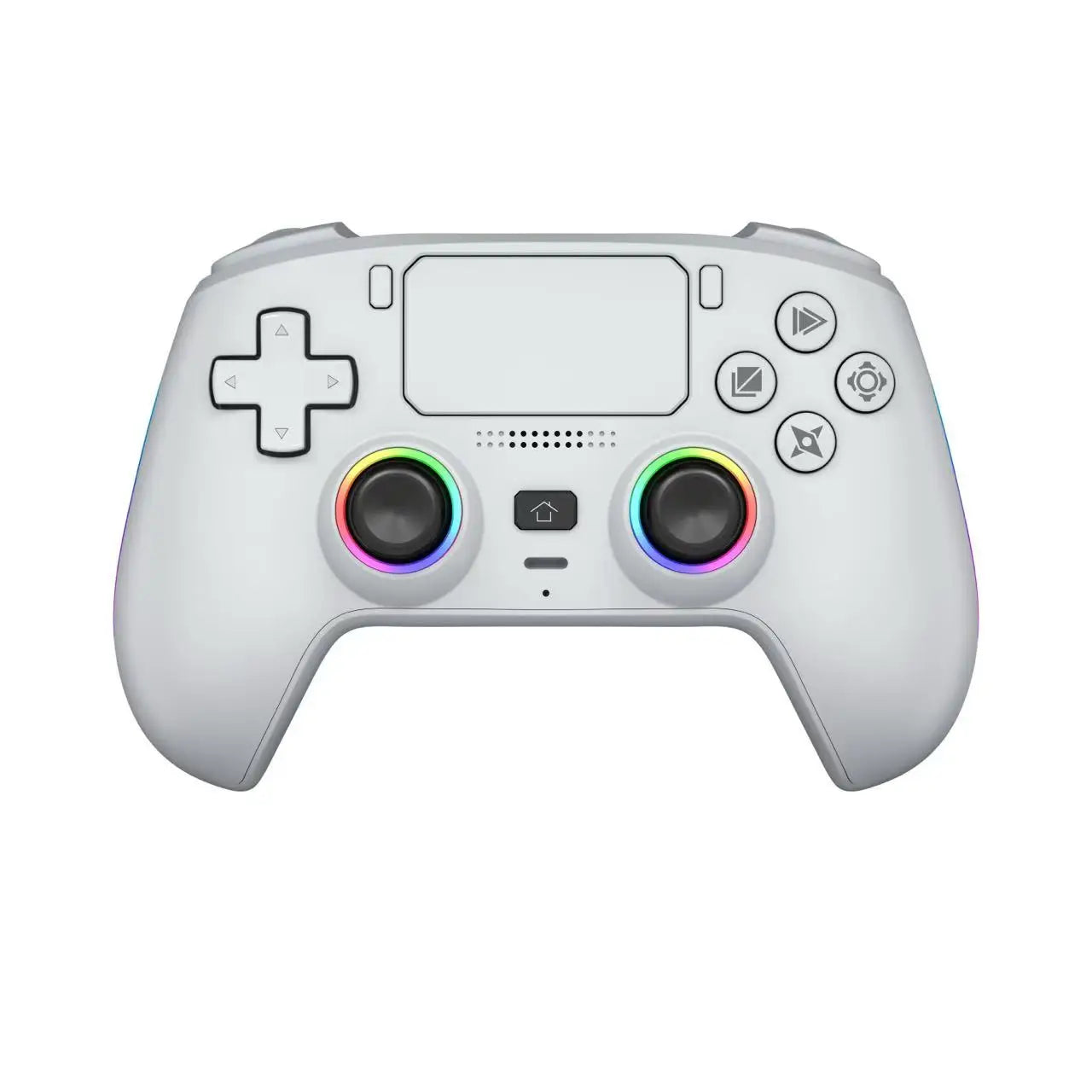 NEW Wireless Bluetooth Gaming Controller Hall Joystick Built-In Microphone No Delay Compatible For PS5 Steam Android PC Smart TV