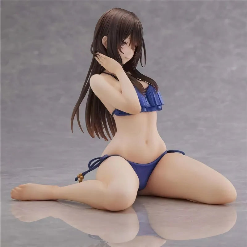 Sexy Swimwear Collectible Figure Desktop Car Ornament for Boys Anime Girl Model Case Static Sto Available Adult Theme