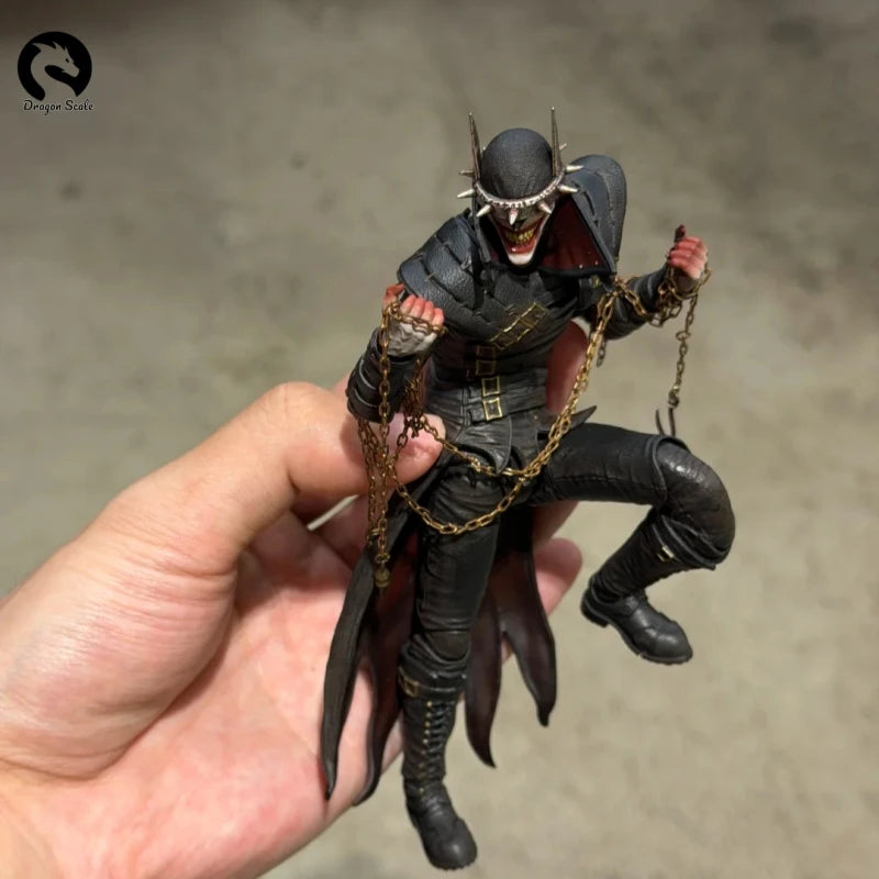 In Stock Genuine LPZZ UPFinegures Dark Nights Metal The Batman Who Laughs Laughing Bat Action Figure Collection Gifts
