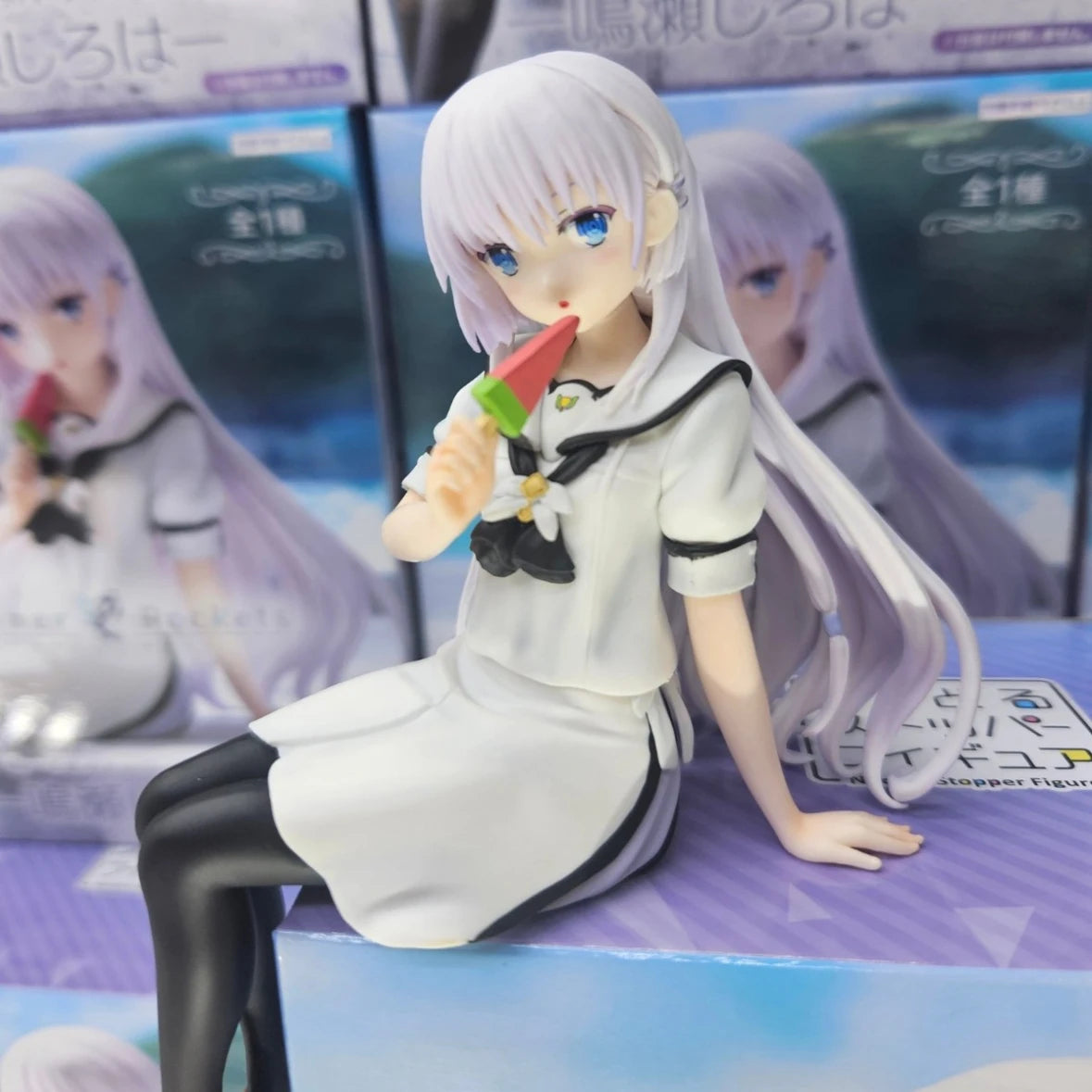 Original Fury Sommer Taschen Cosplay Naruse Shiroha Action Figur Kostüm Jk Schuluniform Nudel Stopper Kawaii Weihnachten Geschenk