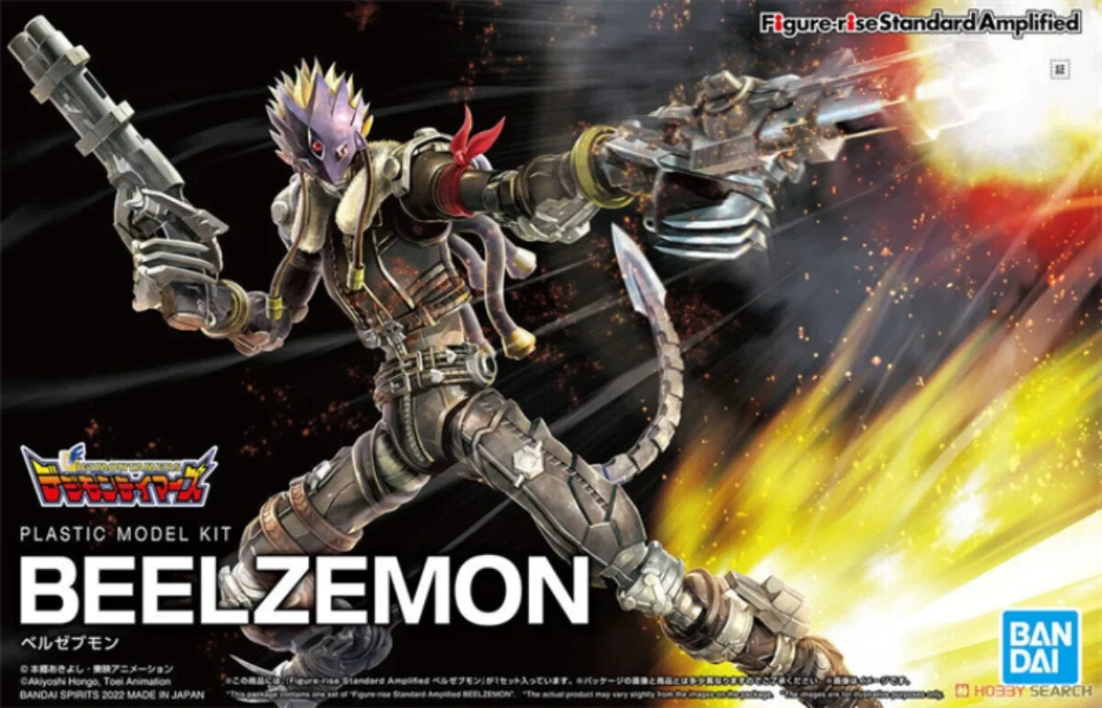 Spot Direct Delivery Bandai Original Digimon Adventure Anime Collectible Model FRS Greymon Garurumon Action Figure Toys For Kids