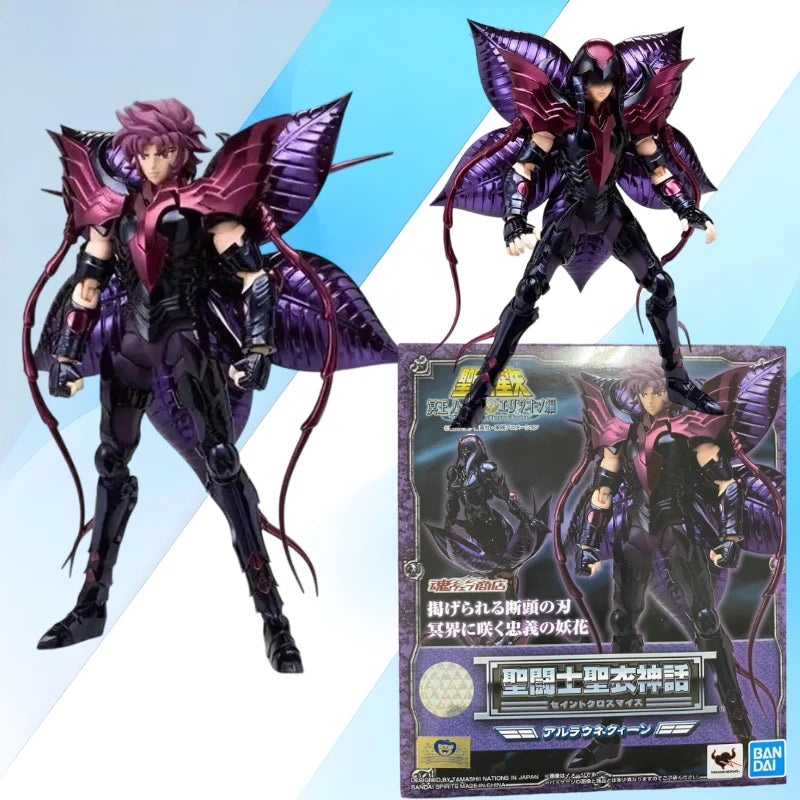 Original BANDAI Saint Cloth Myth Saint Seiya Alraune Queen Tamashii En Stock Figuras De Anime Modelo Juguetes