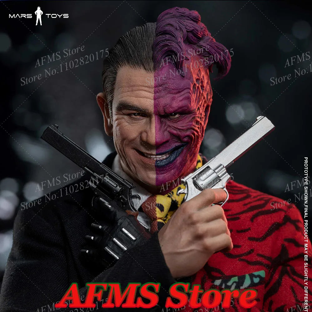 Mars Toys MAT024 1/6 Scale Collectible Figure Harvey Dual Face Classic Comic Super Villain Full Set 12Inch Men Soldier Model