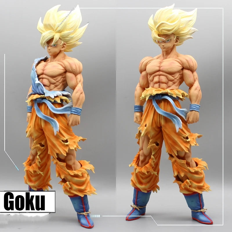 44CM Dragon Ball Z Son Goku Namek Anime Figuren Super Saiyajin Goku Statue PVC Action Figure Sammlung Modell Spielzeug Geschenke