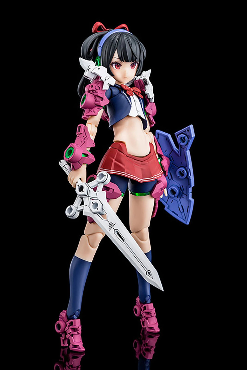 In Stock Genuine Kotobukiya Model Kits Megami Device Buster Doll Knight 1/1 H=160mm Assembly Model Action Mecha Girl Collection