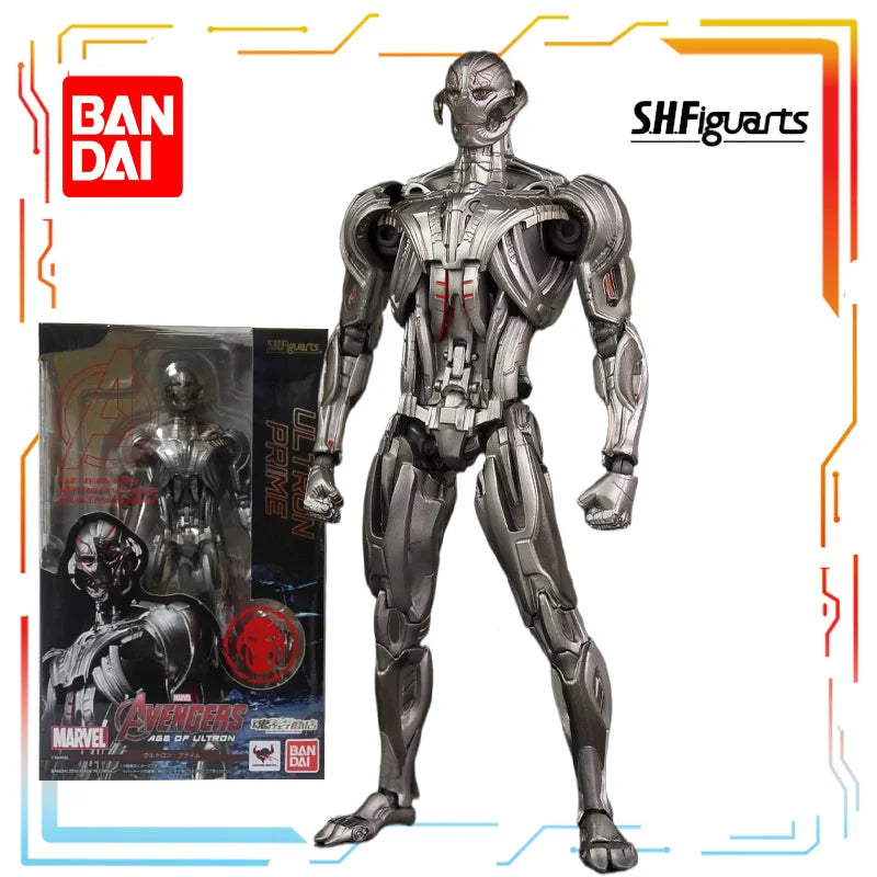 Authentic Bandai Original SHF Movable Series Avengers Alliance 2 Anime Action Figure Model Toys Model Boys' Toys Gifts for Boys