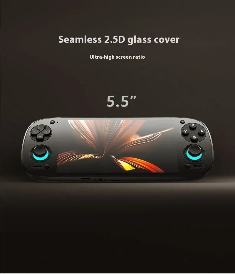 Retroid Pocket 5 RP5 Game Console 5.5Inch AMOLED 1080P Resolution Screen 500Nits 5000mAh 128G Handheld Game Consoles Custom Gift