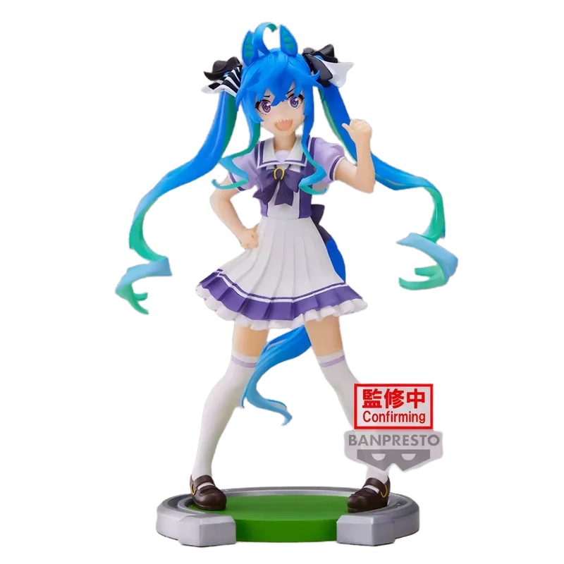 Genuine Bandai Umamusume Pretty Derby Kitasan Black Tokai Teio Tamamo Cross MR.C.B Anime Action Figures Model Toys Gift for Kids