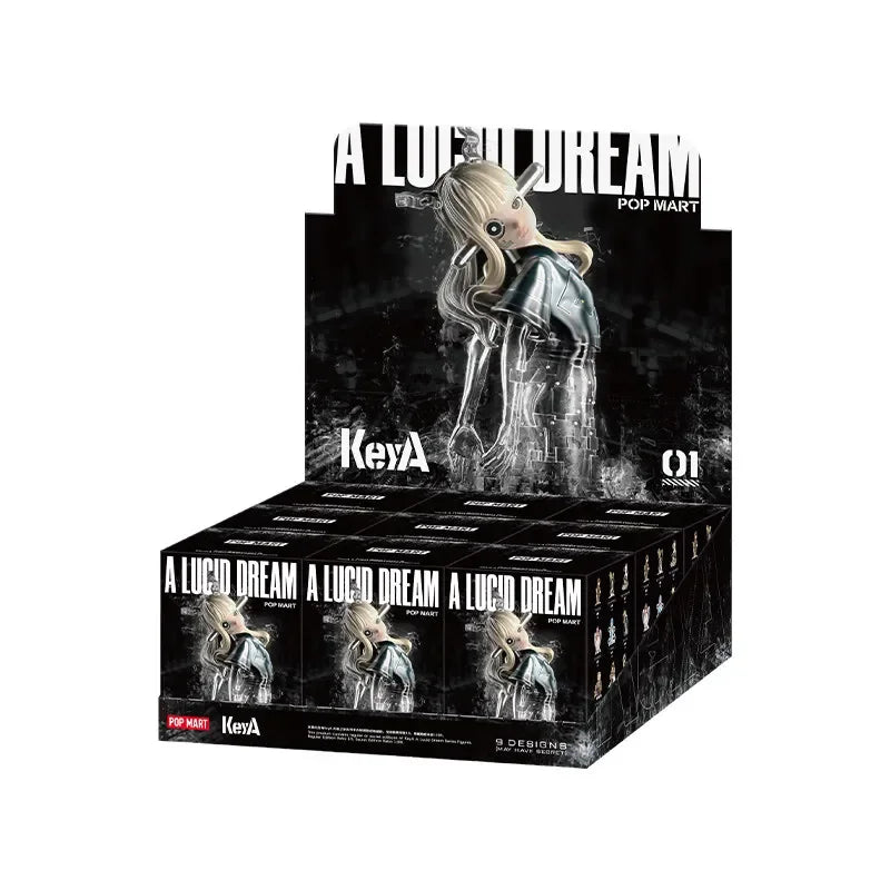 POP MART KeyA A LUCID DREAM Series Blind Box Toys Kawaii Anime Action Figure Caixa Caja Surprise Mystery Box Dolls