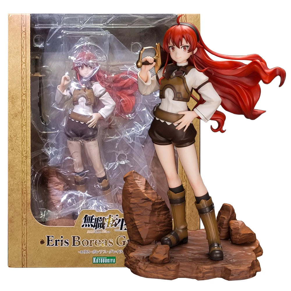 22CM аниме Mushoku Tensei Isekai Ittara Honki Dasu Eris Boreas Greyrat Фигура 1/8 Модел играчка Подарък фигурка Кукла PVC
