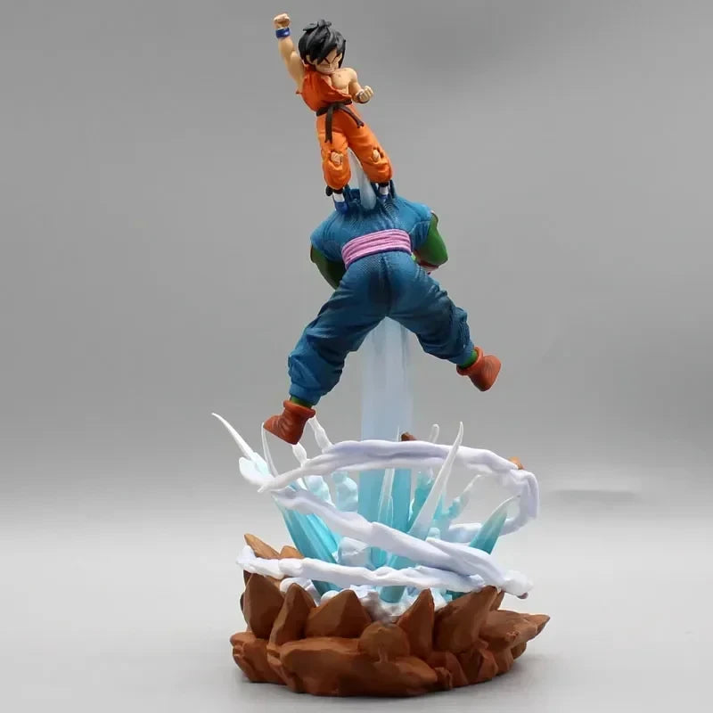 22 см Dragon Ball Z Son Goku Фигура Goku срещу Piccolo Серия Екшън Фигура Батална Сцена PVC Декорация Модел Колекционерски Играчки Подаръци