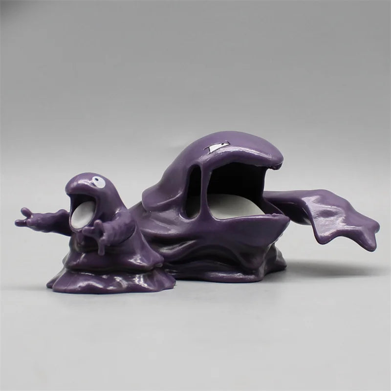 New 1:20 Pokemon Action Figure Muk Scale World Pvc Model Objects Desktop Collection Ornament Doll Children Halloween Toy Gift