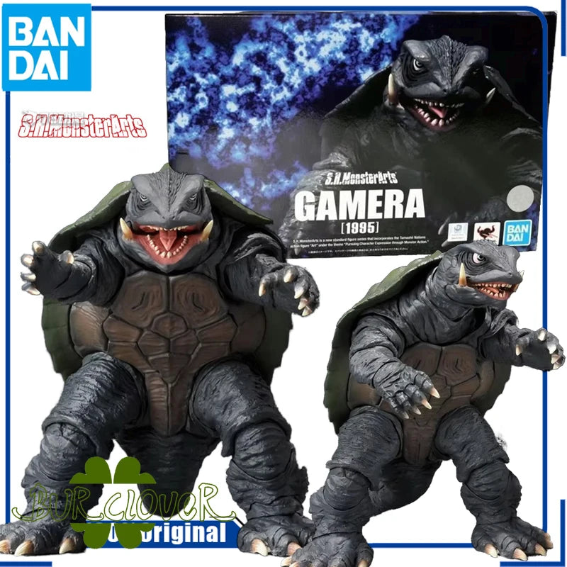 ON SALE BANDAI SHM GAMERA (1995) Anime Figures Toys For Boys Girls Kids Christmas Gift Collectible Limited edition In Stock