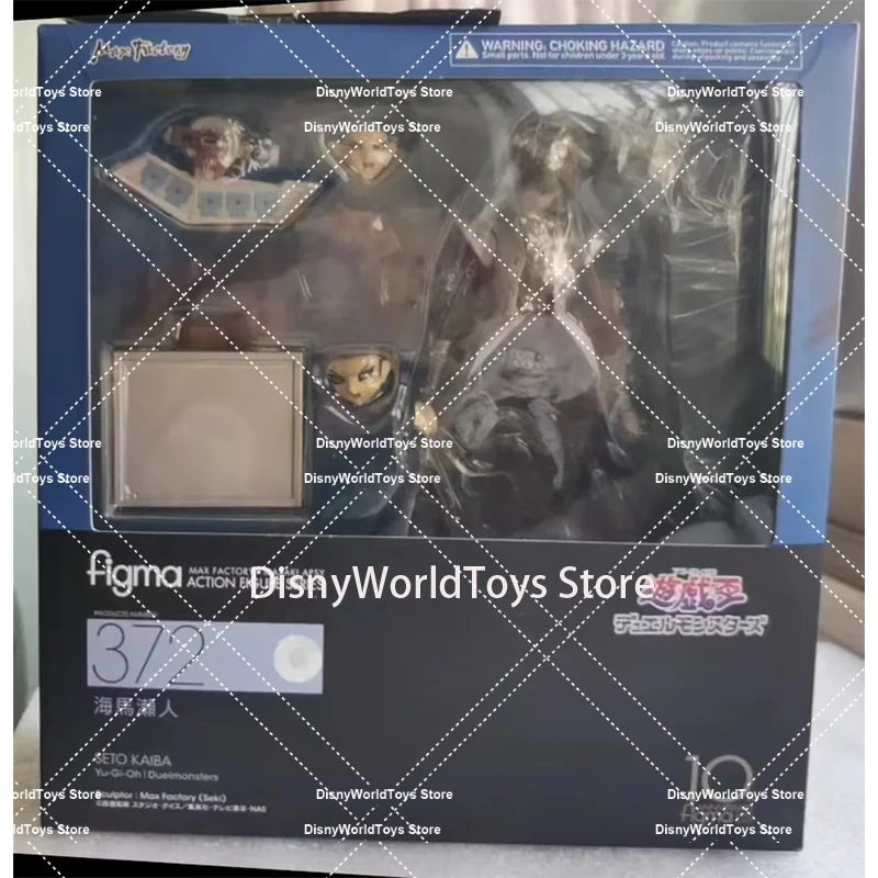 100% Original Figma 372 Yu Gi Oh Duel Monsters Seto Kaiba In Stock Anime Action Collection Figures Model Toys