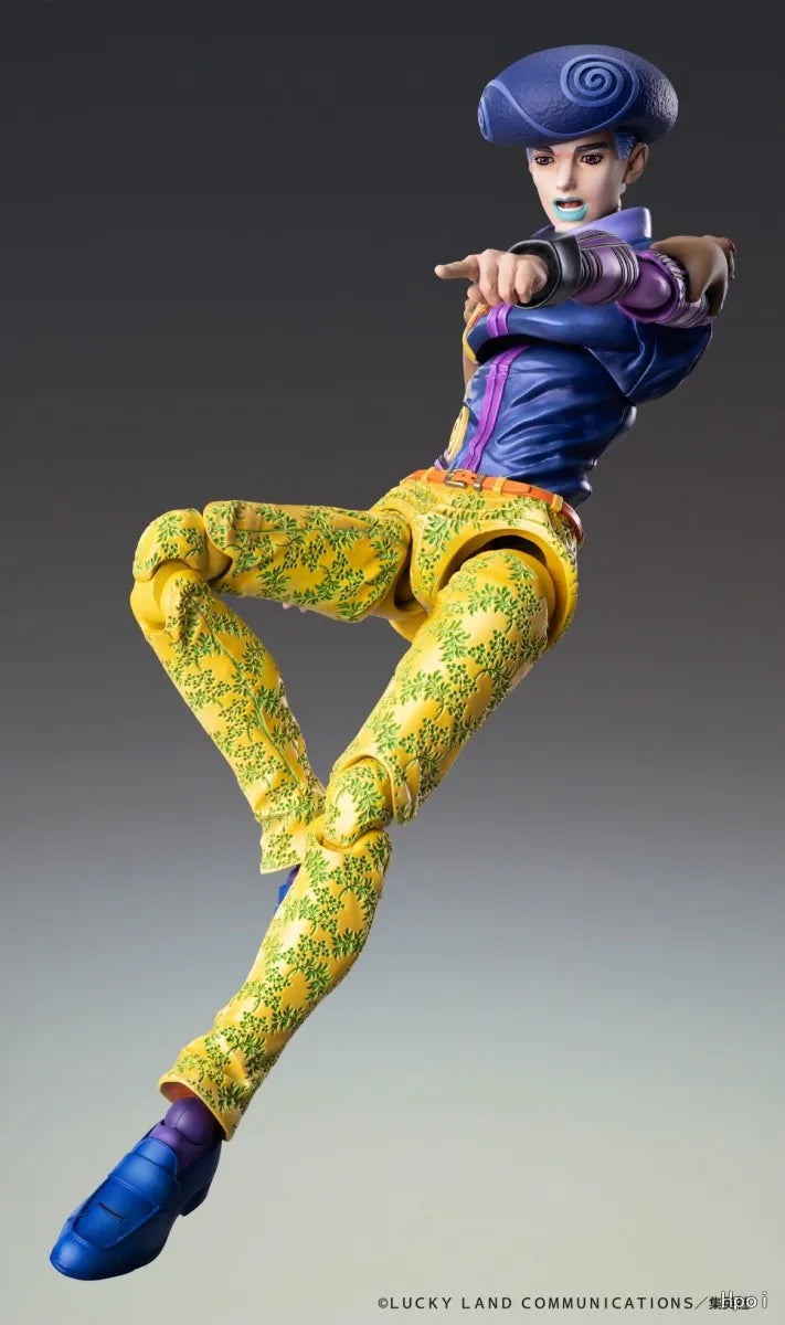 In Stock MEDICOS-E Super Action Statue JoJo's Bizarre Adventure Part 8 JoJolion Toulong Special Edition Action Figure Gift