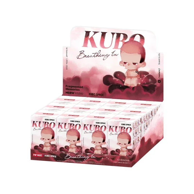 POPMART KUBO Breathing In Series Mystery Box Anime PVC 100 % Original Actionfigurensammlung Modell Desktop-Ornamente Puppenspielzeug