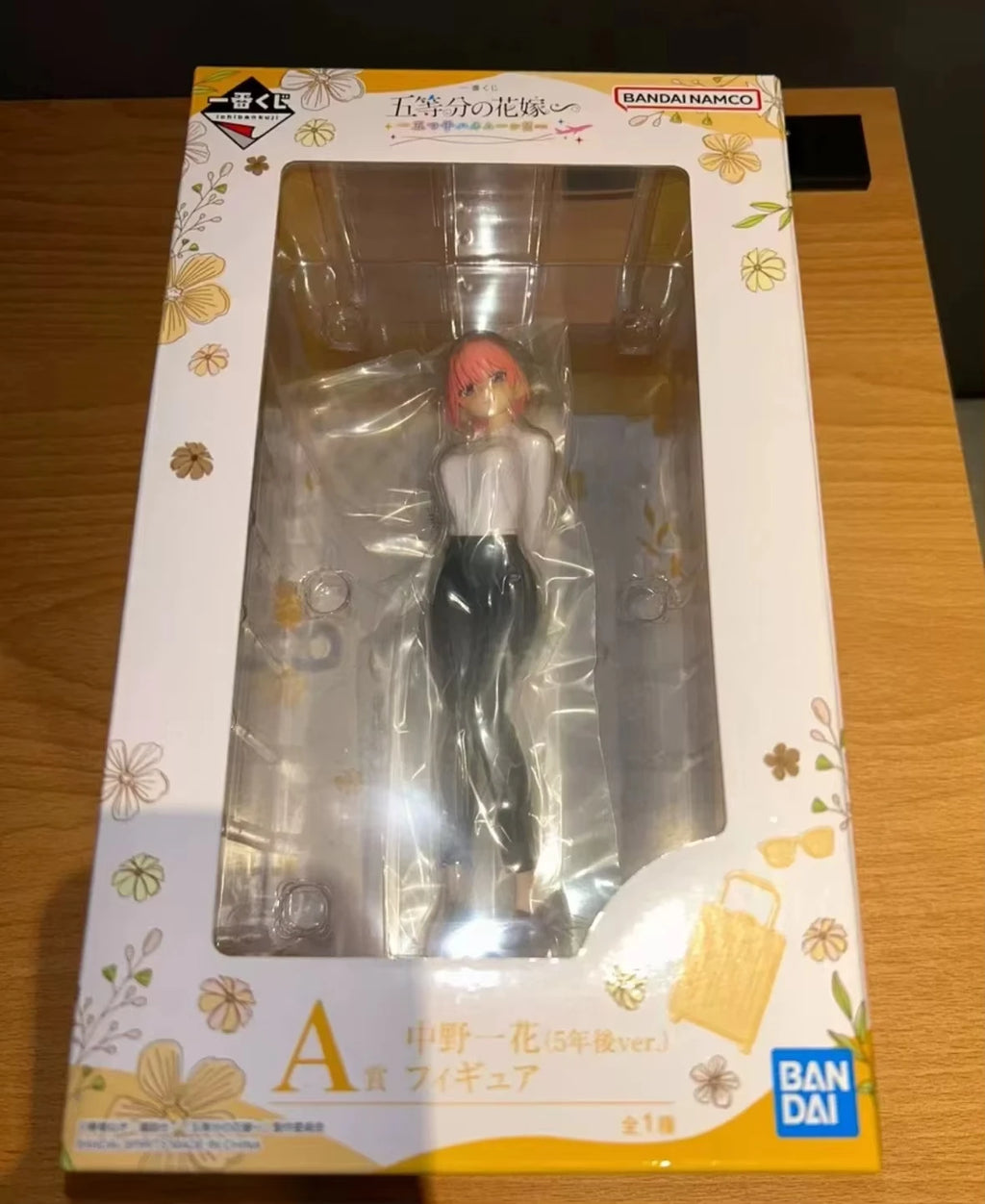 Original Bandai Ichiban Kuji Nakano Ichika Nakano Nino Nakano Miku Collectible The Quintessential Quintuplets Anime Figure Gift