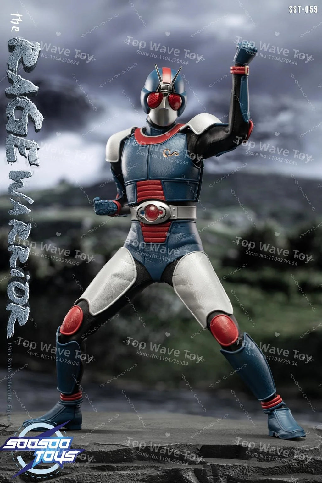 New Stock SOOSOOTOYS SST-059 1/6 Scale Biochemical Knight Male Soldier Angry Prince Full Set Model 12 Inch Action Figure Toys