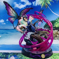 33cm Demon Slayer Kochou Shinobu Gorgeous Special Effects Fighting Posture Statue Animation Model Collection Ornaments Gifts