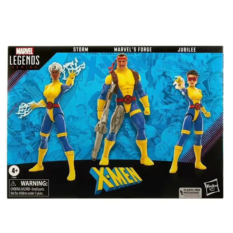 In Stock 100% Original Hasbro X-Men Storm Forge JubileeComic Ver. 6 Inches Figures Action Collection Model Toys