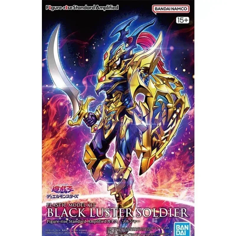 Bandai Original Anime Yu-Gi-Oh! Duel Monsters Figure-rise BLACK LUSTER SOLDIER Actionfigur Bausatz Spielzeug Dekorationen Geschenke