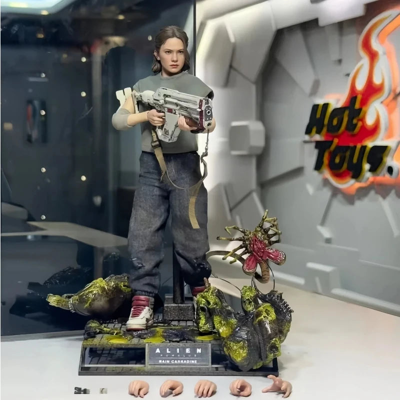 In Stock Original Hottoys Ht 1/6 Scale Mms793 Rain Carradine Action Figure, Alien Romulus Collectible Scale Model Toy Gift