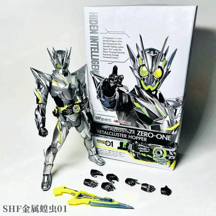 Shf Kamen Rider Kabuto Basic Form 10th Anniversary Commemorative Edition True Bone Carving Action Figure New Sale Gift
