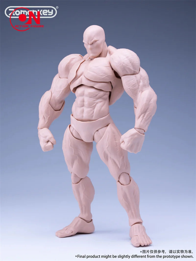 Romankey X COWL UMS003 1/12 Big Guy Super Flexible Joint Body Strong Muscle Male Soldier Action Figure Body for Collection