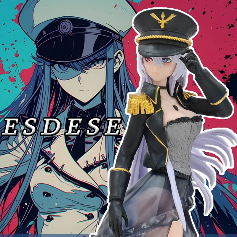 24CM Ga Kill! Esdese Akame KO Action figures Chassis Statue Desktop Ornament Decor Toys Kawaii Girl Trendy Toys Exquisite Gifts