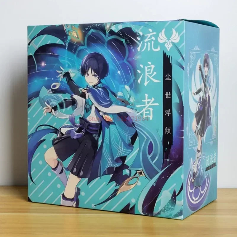 Genshin Impact Figure Genshin Action Figurine Wanderer Scaramouche Game 24cm Model Collectible Ornament Kids Christmas Gift