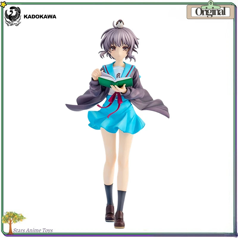Original KADOKAWA KDcolle The Melancholy of Haruhi Suzumiya Nagato Yuki Original Version 1/7 Anime Figure Model