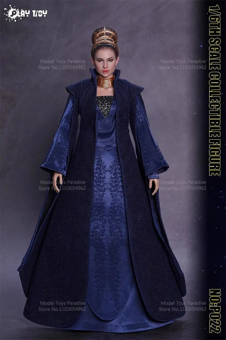 PLAY TOY P022 1/6 Collectible Toys Galactic Senator Padmé Queen Woman Soldier 12inch Action Figure Model Gifts