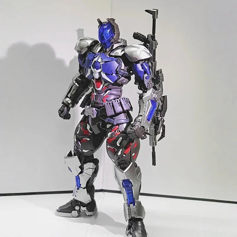 In Stock Yuanye Culture Batman Arkham Knight Assembly Model Kit High Quality Collectible Action Figure Model Gifts