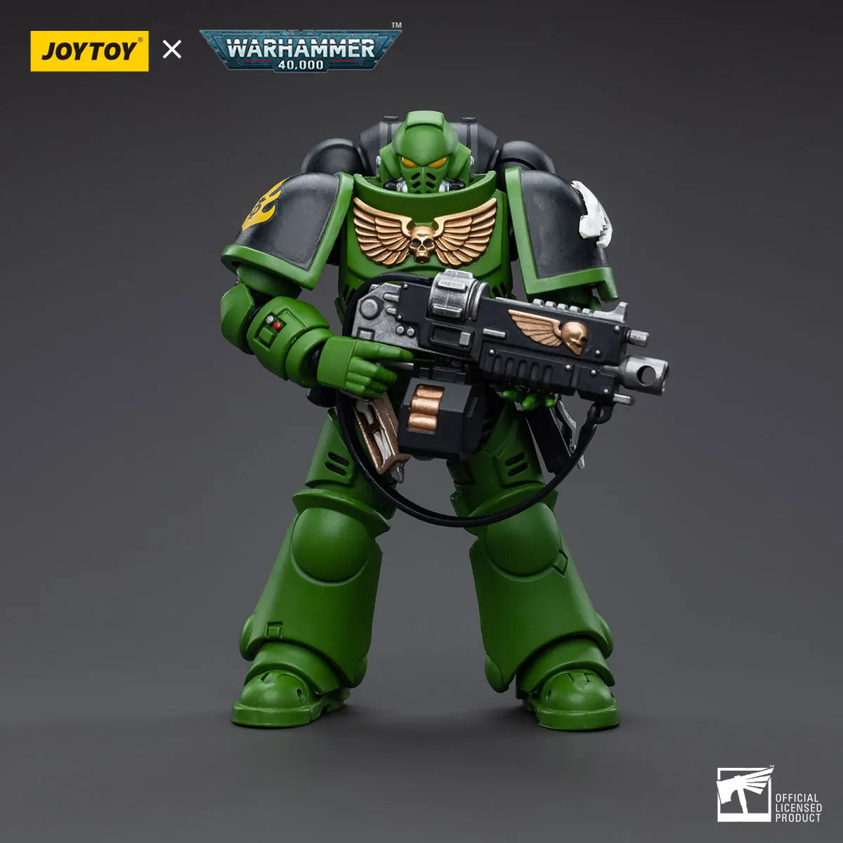 JOYTOY Warhammer 40K Salamanders Intercessors Brother Haecule Action Figures Original Collection Doll Model Decoration Gift Toys