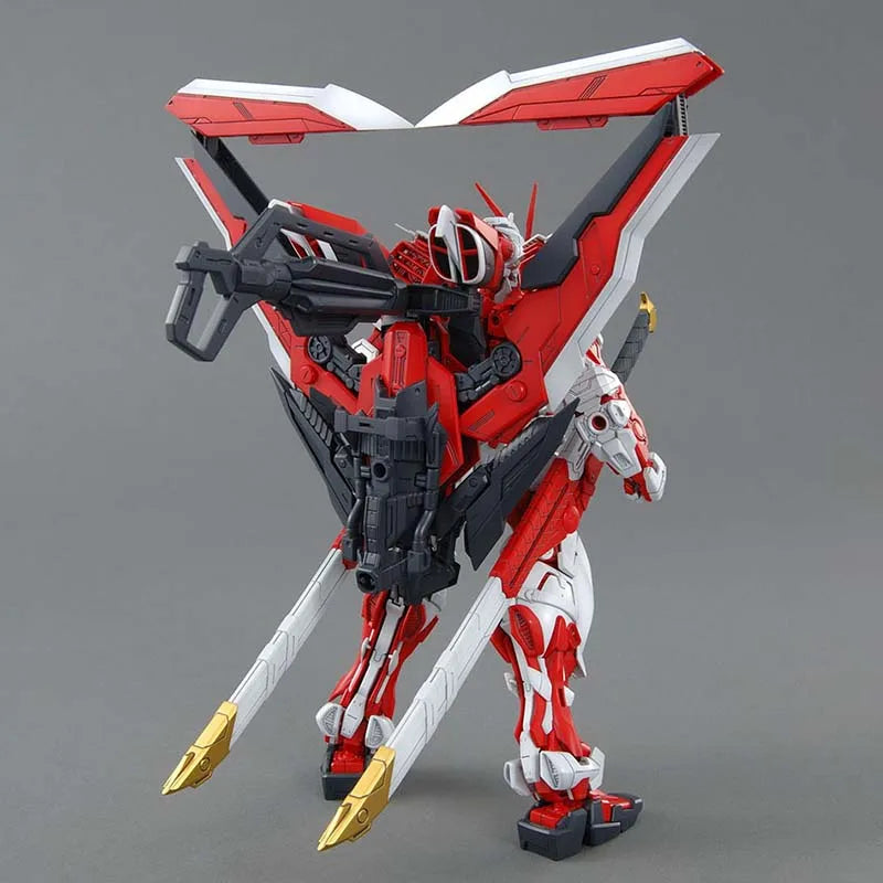 Bandai Gundam Model Kit MG Astray Red Frame Kai Action Figure Gunpla Building Kit Collectibles Anime Figures Toys For Boys Gift