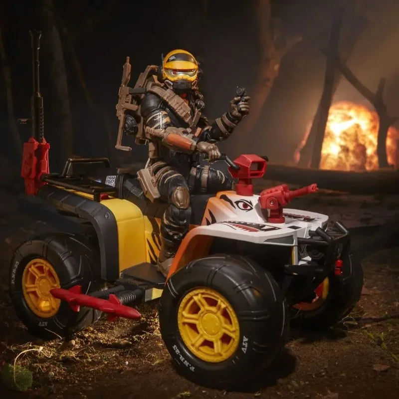 New Original G.I. Joe GI Joe Classified Series 137 Tiger Force Wreckage Tiger Paw ATV Action Figure Model Toy Collection