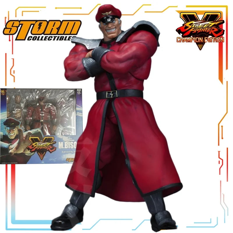 Brand New Spot Goods STORM COLLECTIBLES Original Street Fighter Movable Series ALEX Anime Figure Model Toys Model Gifts for Boys