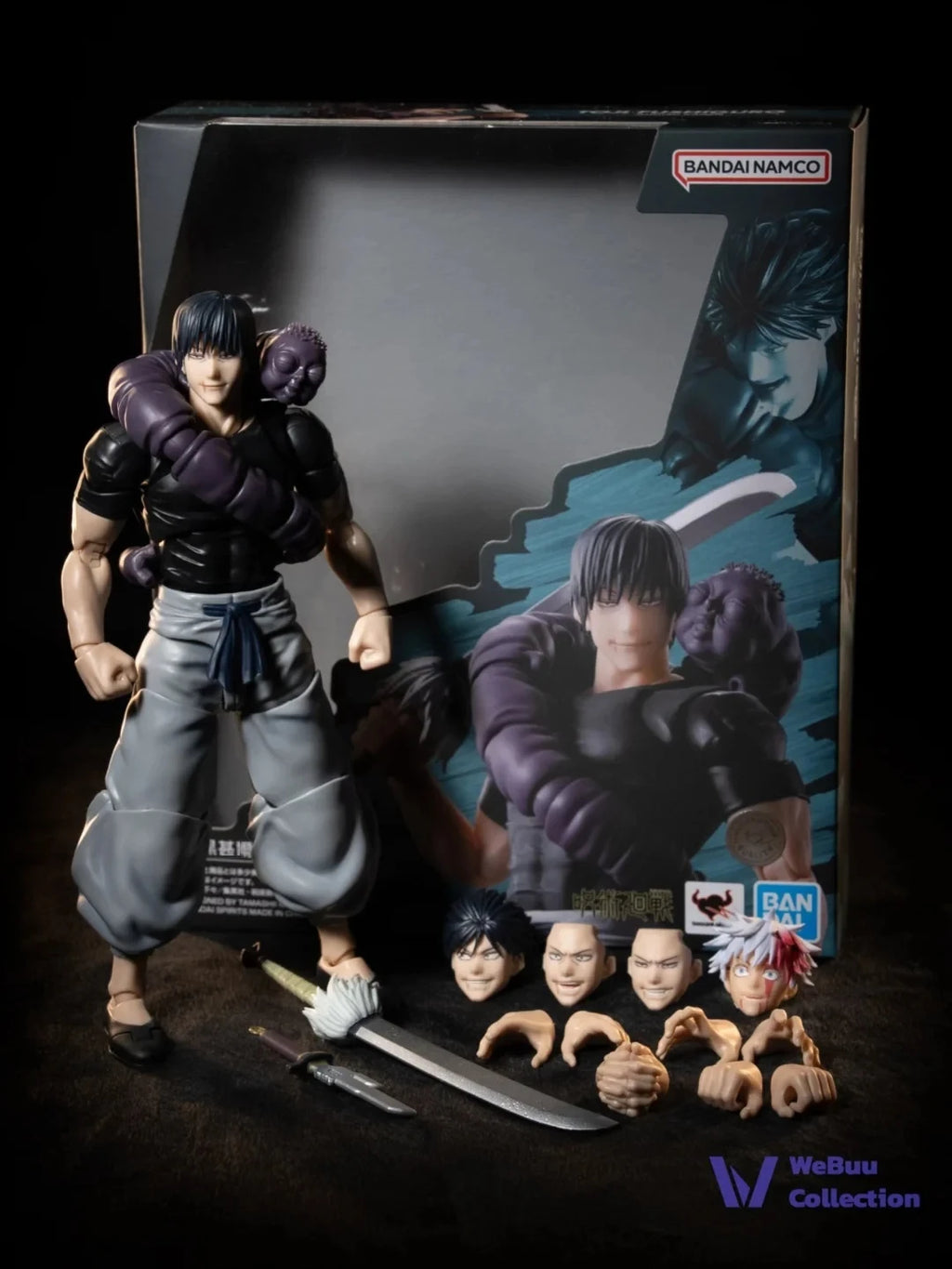 Genuine S.H.Figuarts Shf Toji Fushiguro Model Kit Anime Action Fighting Figure Birthday Holiday Gift Surprise Collectible