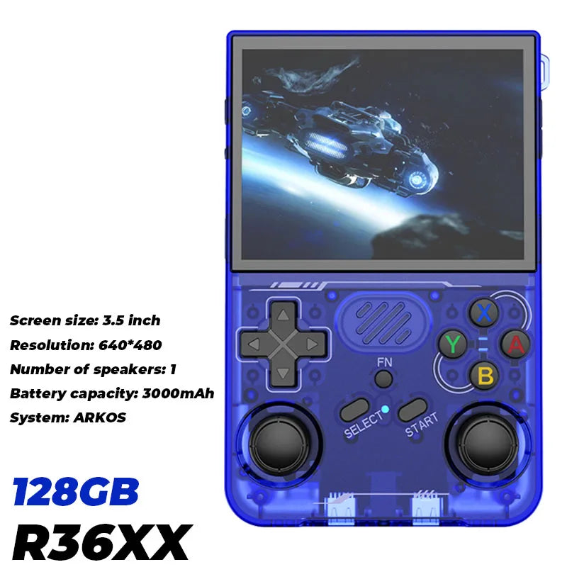 FUNKIDDY Retro Handheld Game Console R40XX pro Max Wi-Fi Compatible R36XX 20000+ Games Player Gift for Boys And Friends