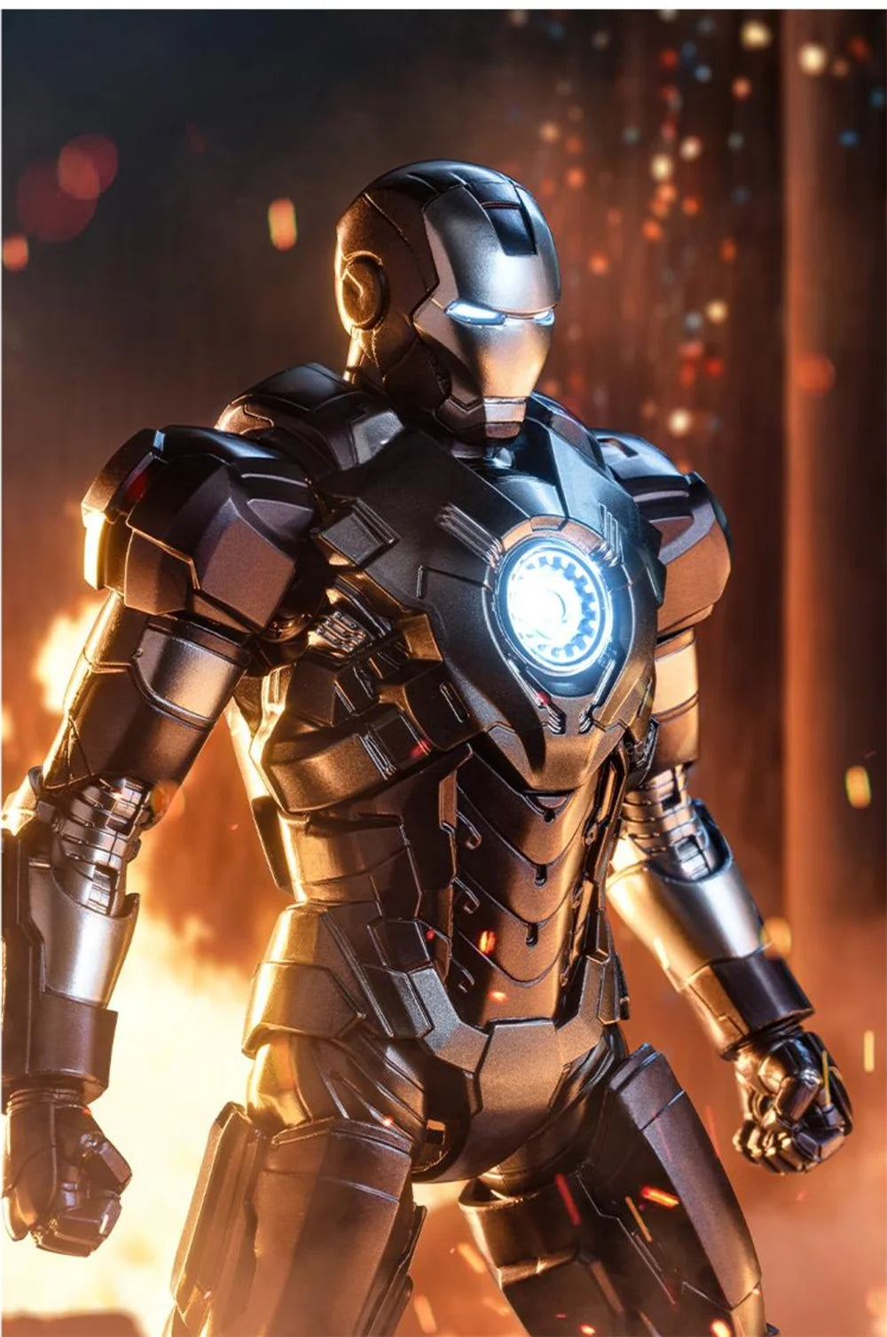 ZDTDS Toys Iron Man MK18 Cassanova MK10 Jack Tony Stark Collection Joint Movable Model Action Figure Desktop Ornament Toys Gifts