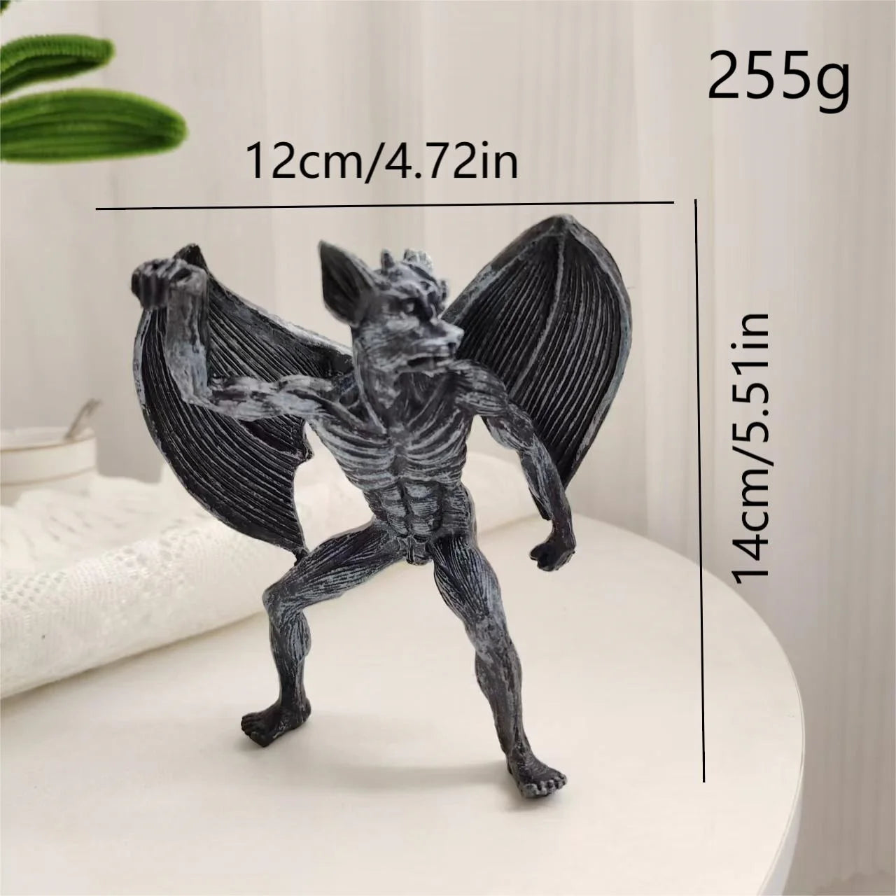 Teufel Satan Engel Figur Ornament Engel Denkmal und Erlösung Statue Wohnkultur Harz Kunsthandwerk Büro Dekoration