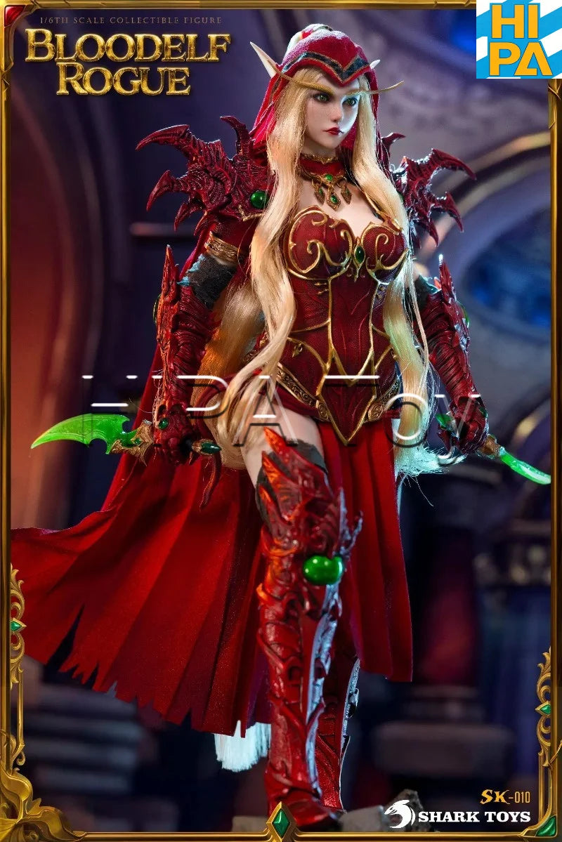 【In stock】HIPA Store SHARK TOYS SK-010 Blood Elf Rogue 1/6 Scale Articulated Female Action Figure Collectible Model Toy Gift