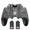 MEMO Mobile Phone 6 Fingers Gamepad Joystick Controller AK66 for PUBG Aim Shoot Game Trigger Handle for IPhone Android Universal