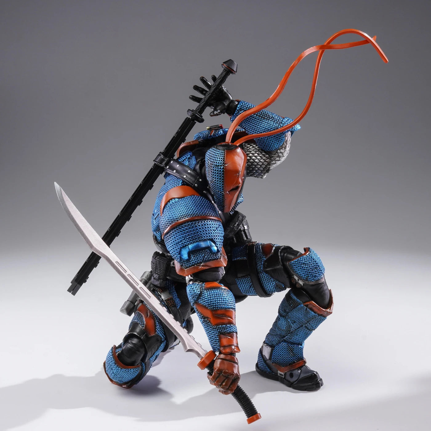 UPFinegures Deathstroke Action Figures Dc Original Lpzz Toys 1/12 Slade Wilson Movable Batman Collectible Model Figure Toy