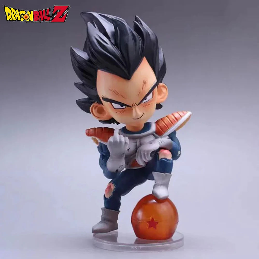 14.5 см/5.71 инча Аниме Dragon Ball Z Фигура Vegeta Екшън Фигурки PVC Статуя Настолни Орнаменти Колекция Модел Играчки Подаръци