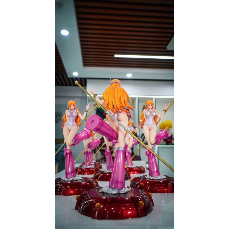 JT Studio 33CM Nami Figure ONE PIECE Nami Anime Figures Egghead Island PVC Statue Collection Model Toys Room Decoration Gifts